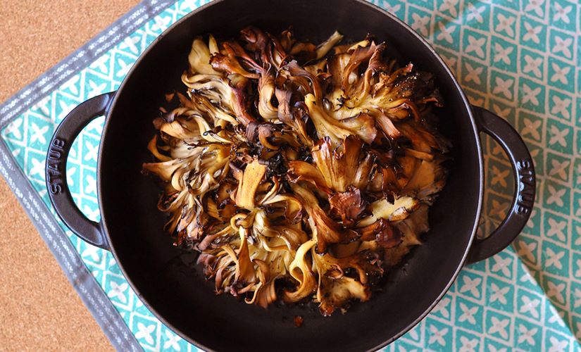 roasted-maitake-mushrooms-with-miso-butter-recipe